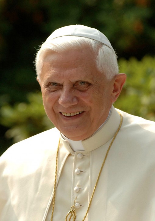 Gebetszettel zum Tod von Papst em. Benedikt XVI.<br><font color="red">(Verpackungseinheit: 100 Stück)</font>