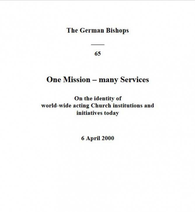 One Mission - many Services