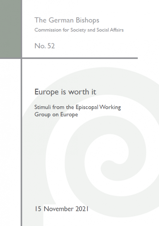 Europe is worth it. Stimuli from the Episcopal Working Group on Europe