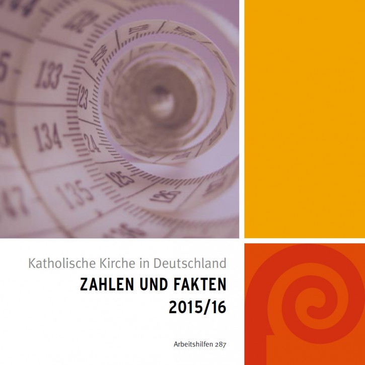 Katholische Kirche in Deutschland: Zahlen und Fakten 2015/16. Bonn, 2016.