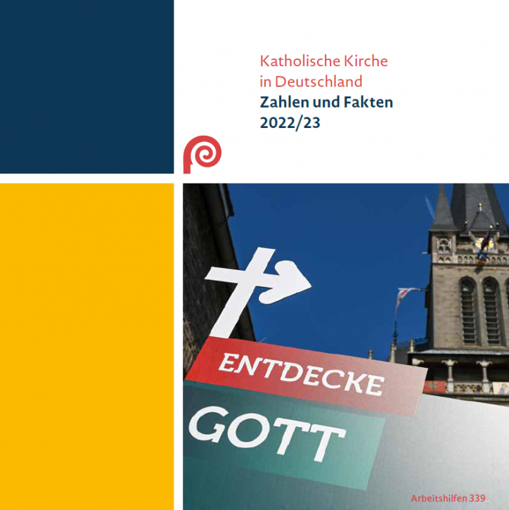 Katholische Kirche in Deutschland: Zahlen und Fakten 2022/23. Bonn, 2023.