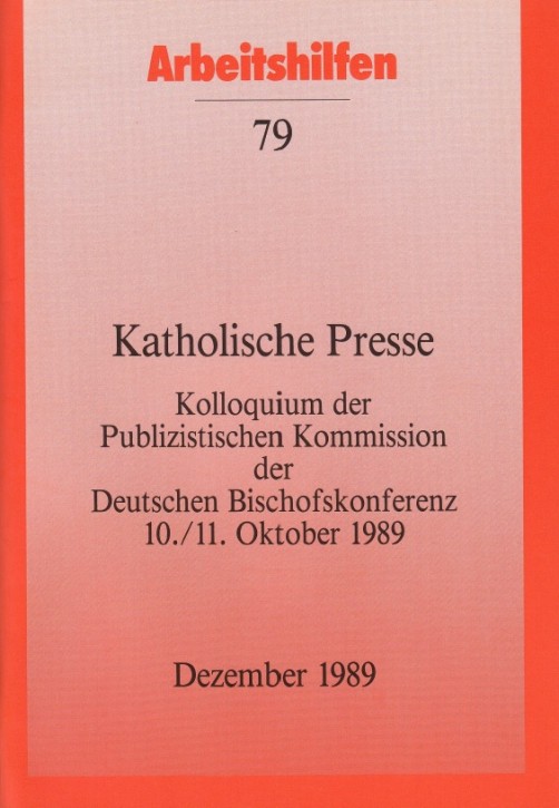 Katholische Presse 1989